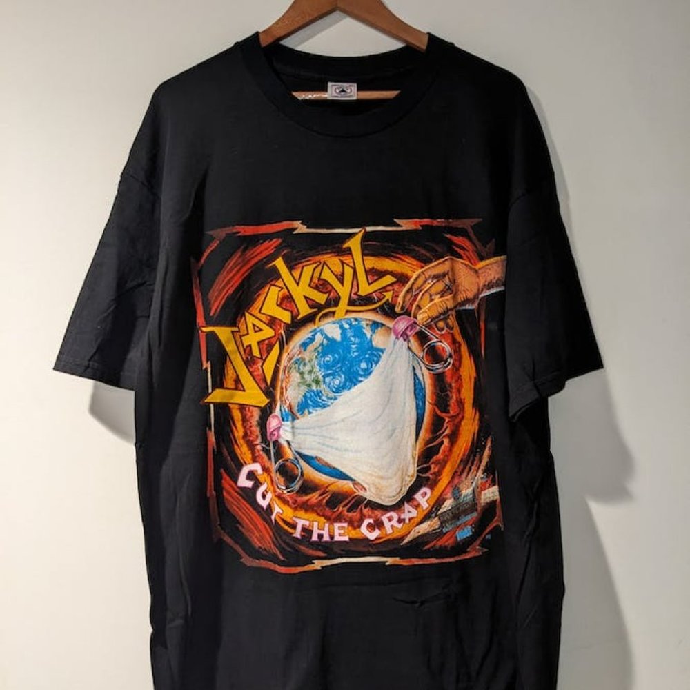 Vintage Jackyl Cut The Crap Tour Back Again Bigger T-shirt